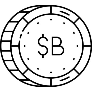 para simgesi vektör illüstrasyonu