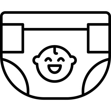 bebek oğlan ikon vektör çizimi çizimi