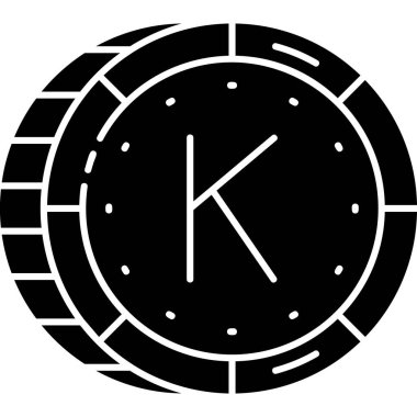 Saat simgesi vektör illüstrasyonu