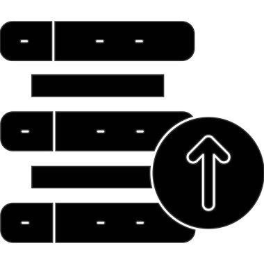 Modern oto tamir simgesinin vektör illüstrasyonu