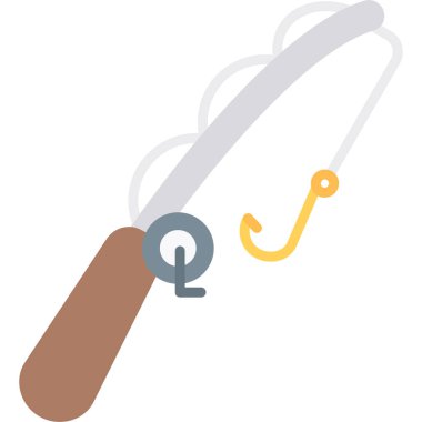 kanca ikon vektör illüstrasyonu