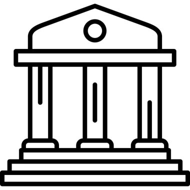 Banka binası. Basit tasarım