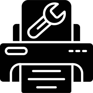 Onarım hizmeti simgesini ana hat biçiminde onar