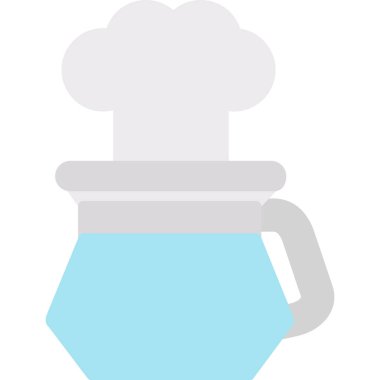 Şef şapka pişirme simgesi