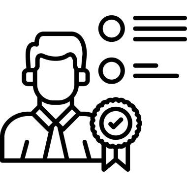 rozet sertifikası simgesi, özet biçimi