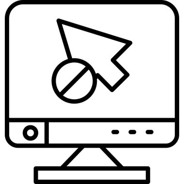 Bilgisayar simgesini izle. beyaz arkaplanda izole edilmiş web tasarımı için ana bilgisayar vektör simgesi