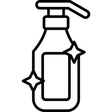 şişe simgesi vektör illüstrasyonu