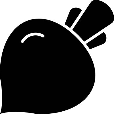 Tavuk. Web simgesi basit illüstrasyon