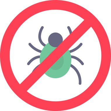 Şirin bir kırmızı düz çizgi film ikonunun vektör çizimi