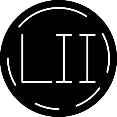 Para birimi finans simgesi ana hat biçiminde