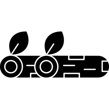 Bir gaz simgesinin vektör illüstrasyonu