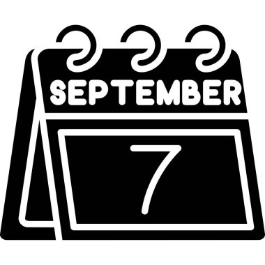 Takvim simgesi vektör illüstrasyonu