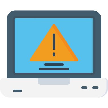 uyarı hatası vektör illüstrasyonu