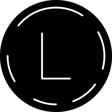 Para birimi simgesi ana hat biçiminde