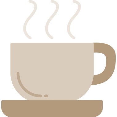 kahve fincanı sıcak içecek ikonu.