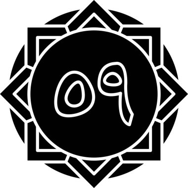 Çiçek deseninin vektör çizimi