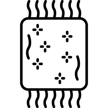 mikrofiber mikroçip simgesi, özet biçimi