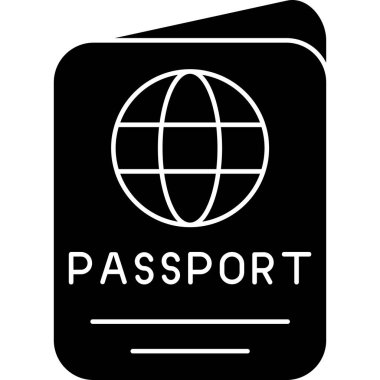 Passport simgesini, basit tarzı