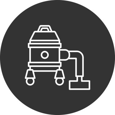 Robot simgesinin vektör illüstrasyonu