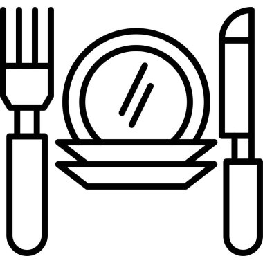 Akşam yemeği ikonu