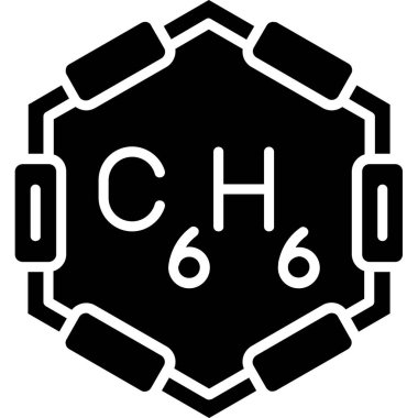 Kimyasal simge vektör, logotype