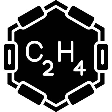 biyokimya web simgesi, basit illüstrasyon