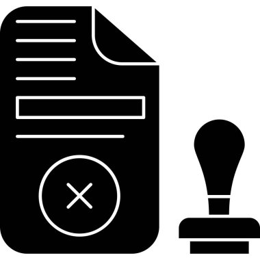 veri belgesi vektör çizgisi simgesi