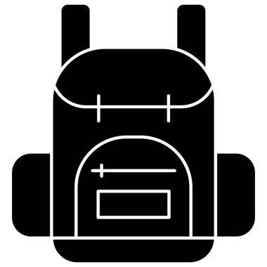 Gaz sobasının vektör simgesi