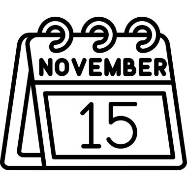 Takvim simge tasarlamak vektör