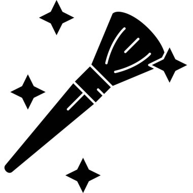 süpürge web simgesi basit tasarım