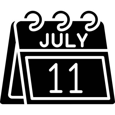 Temmuz Glyph Simge Tasarımı