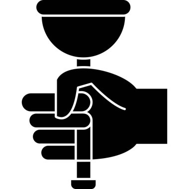 el simgesi vektör illüstrasyonu