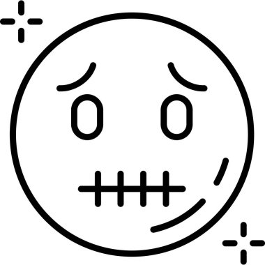 emoji. Web simgesi basit illüstrasyon