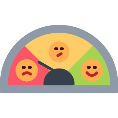 vektör rengi düz simgesi