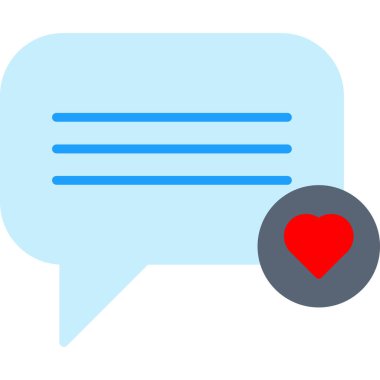 sohbet balonu vektör simgesi