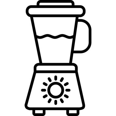 Kahve makinesi ikon vektörü. Taslak kahve makinesi. vektör izole kontur sembolü