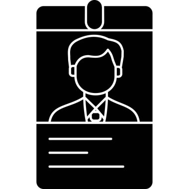 Evrak çantası simgesi, vektör illüstrasyonlu iş adamı