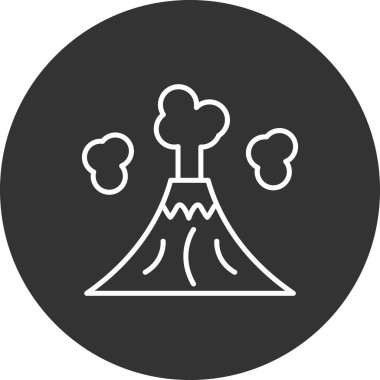 Bir ağaç simgesinin vektör illüstrasyonu