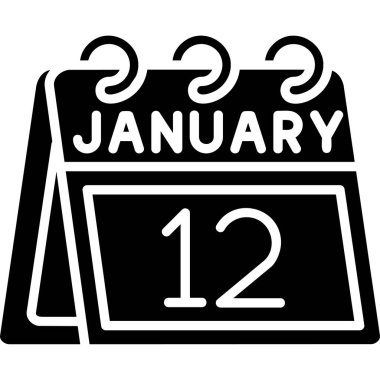 Takvim simgesi tasarımı, vektör illüstrasyonu 10 birim