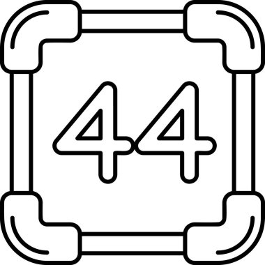 Seo ve web simgesi için vektör illüstrasyonu