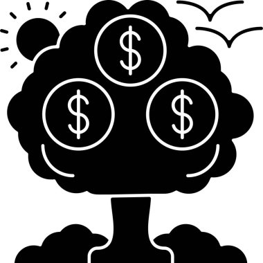 Para ağacı. Basit tasarım