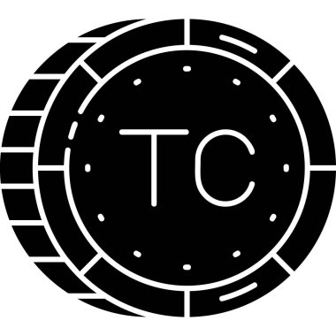 Bir saat simgesinin vektör illüstrasyonu