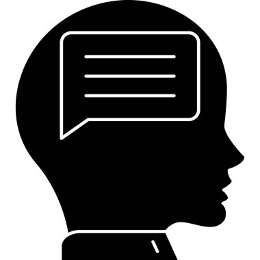 Konuşma baloncuklu profil