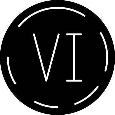 b harfinin vektör çizimi