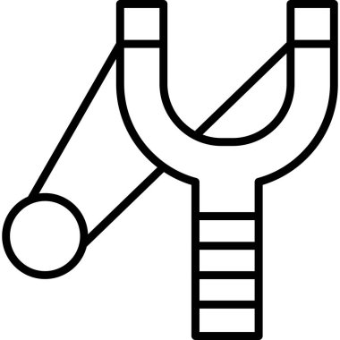 Hastane. Web simgesi basit illüstrasyon