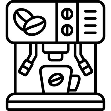 kahve makinesi kahve ikonu