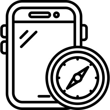 Akıllı izle kutsal kişilerin resmi, vektör çizim