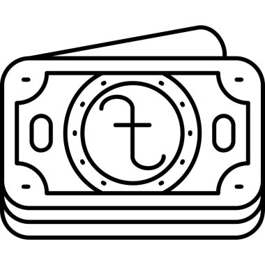 para simgesi vektör illüstrasyonu