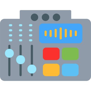 Ses karıştırıcı. Basit resimleme