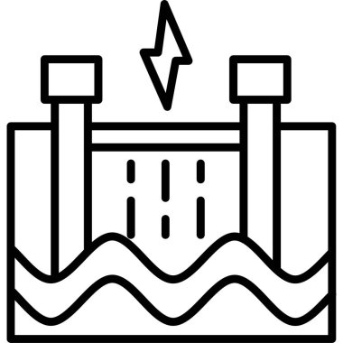 enerji santrali enerji simgesi